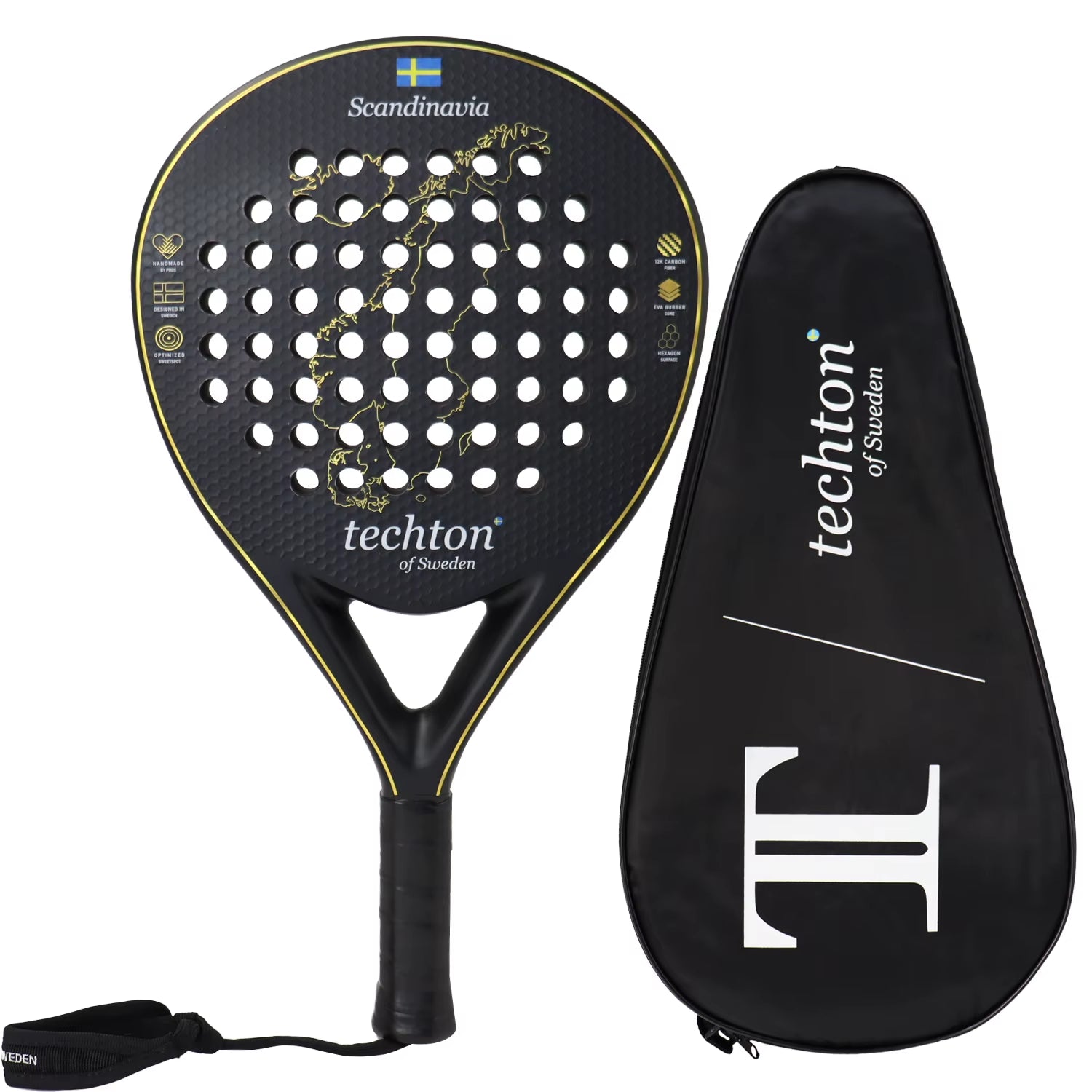 Pala Padel Raquetas De Tenis Racket Paddle Racquet EVA Soft 100%/3K/12K Carbon Fiber 3D Hexgon Paddle with Padel Bag Accessories
