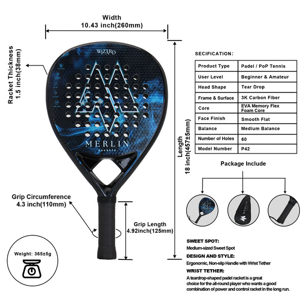 Ultimate Padel Power Racket